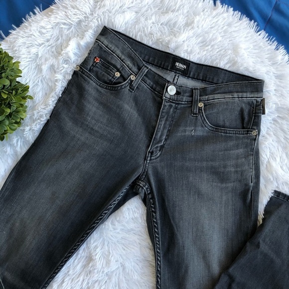 HUDSON Jeans Skylar Relaxed Straight Skinny Jeans - Picture 3 of 8